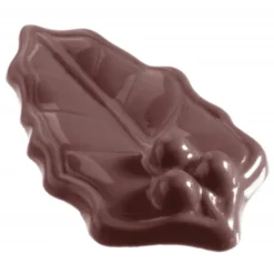 CHOCOLATE WORLD Moules À Chocolat|Moule à Chocolat Petites Feuilles de Houx (x14)