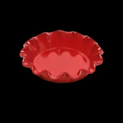 EMILE HENRY Plat De Cuisson|Moules À Gâteaux|Moule à Clafoutis en Céramique Ø 27 cm Grand Cru