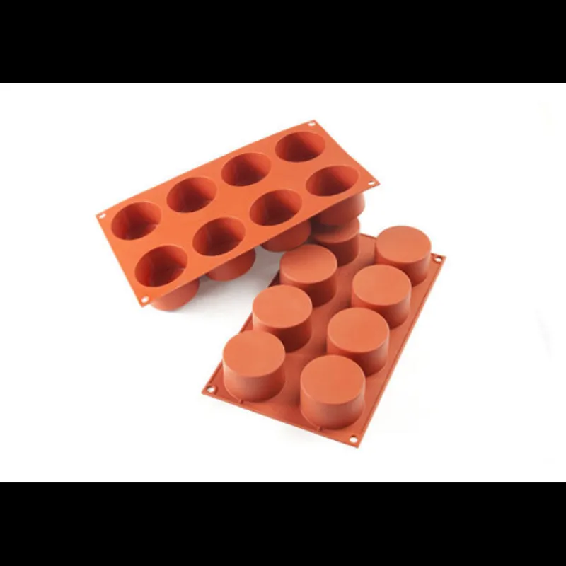 MALLARD FERRIERE Moule Silicone|Moule 8 Cylindres en Silicone