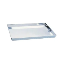 MALLARD FERRIERE Caisse À Génoise|Moule Fer Blanc|Moule à Génoise Évasé 30 x 20 cm H 3,5 cm Mallard