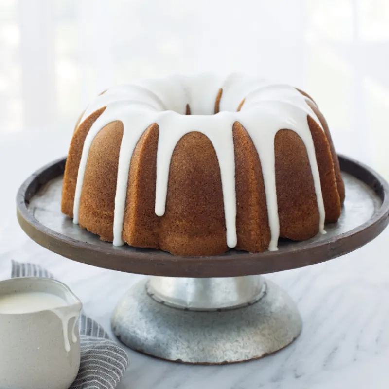 NORDIC WARE Moule Anti-adhésif|Moules À Gâteaux|Moule à Gâteau Bundt Anniversaire Gold 2,5 L