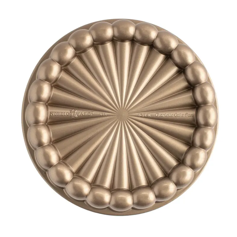 NORDIC WARE Moule Anti-adhésif|Moules À Gâteaux|Moule à Gâteau Bundt Charlotte Toffee