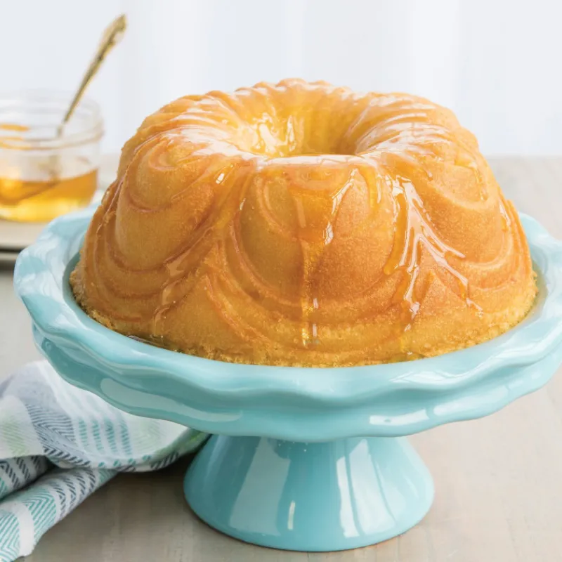 NORDIC WARE Moule Anti-adhésif|Moules À Gâteaux|Moule à Gâteau Bundt Chiffon Royal Gold