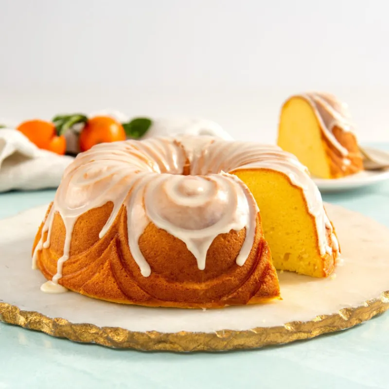 NORDIC WARE Moule Anti-adhésif|Moules À Gâteaux|Moule à Gâteau Bundt Chiffon Royal Gold