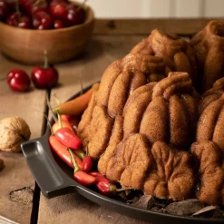 NORDIC WARE Moule Anti-adhésif|Moules À Gâteaux|Moule à Gâteau Bundt Citrouille Bronze