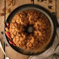 NORDIC WARE Moule Anti-adhésif|Moules À Gâteaux|Moule à Gâteau Bundt Citrouille Bronze