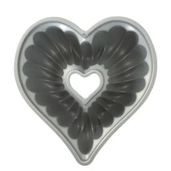 NORDIC WARE Moule Anti-adhésif|Moules À Gâteaux|Moule à Gâteau Bundt Cœur Élégant Toffee