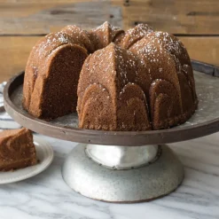 NORDIC WARE Moule Anti-adhésif|Moules À Gâteaux|Moule à Gâteau Bundt Fleur de Lys Toffee