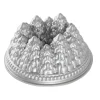 NORDIC WARE Moule Anti-adhésif|Moules À Gâteaux|Moule à Gâteau Bundt Forêt de Sapins Silver