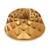 NORDIC WARE Moule Anti-adhésif|Moules À Gâteaux|Moule à Gâteau Bundt Jubilee Gold