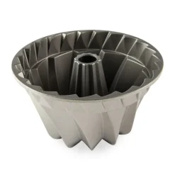 NORDIC WARE Moule Anti-adhésif|Moules À Gâteaux|Moule à Gâteau Bundt Kougelhopf Silver