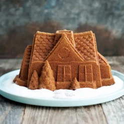 NORDIC WARE Moule Anti-adhésif|Moules À Gâteaux|Moule à Gâteau Bundt Maison Silver