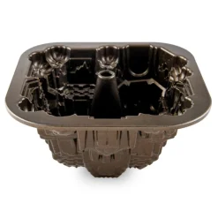 NORDIC WARE Moule Anti-adhésif|Moules À Gâteaux|Moule à Gâteau Bundt Maison Hantée Bronze