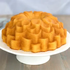 NORDIC WARE Moule Anti-adhésif|Moules À Gâteaux|Moule à Gâteau Bundt Pétales de Fleur Toffee