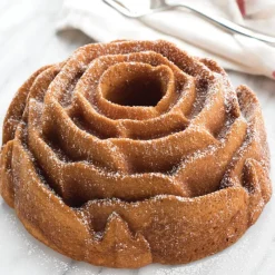 NORDIC WARE Moule Anti-adhésif|Moules À Gâteaux|Moule à Gâteau Bundt Rose Toffee