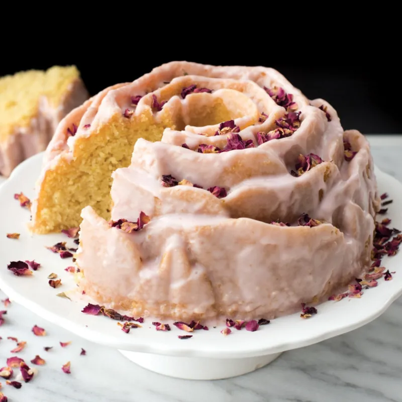 NORDIC WARE Moule Anti-adhésif|Moules À Gâteaux|Moule à Gâteau Bundt Rose Toffee