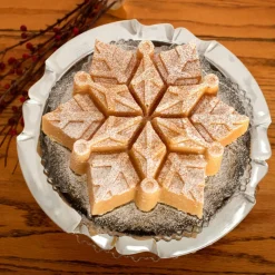 NORDIC WARE Moule Anti-adhésif|Moules À Gâteaux|Moule à Gâteau Cristaux de Neige Silver