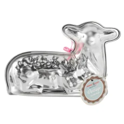 NORDIC WARE Moule Anti-adhésif|Moules À Gâteaux|Moule à Gâteau 3D Agneau Lamelé