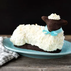 NORDIC WARE Moule Anti-adhésif|Moules À Gâteaux|Moule à Gâteau 3D Agneau Lamelé