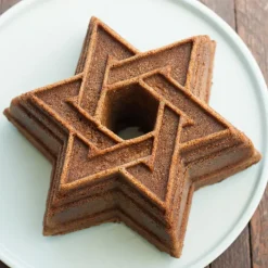 NORDIC WARE Moule Anti-adhésif|Moules À Gâteaux|Moule à Gâteau Étoile Silver