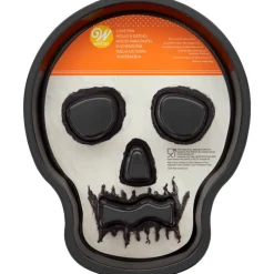 WILTON Moules À Gâteaux|Moule à Gâteau Tête de Mort 24.3x30.2x4 cm