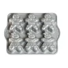 NORDIC WARE Moule Anti-adhésif|Moules À Gâteaux|Moule à Gâteaux Bonhommes Pain d'Épices (x6) Silver