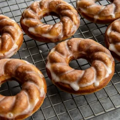 NORDIC WARE Moule Anti-adhésif|Moules À Gâteaux|Moule à Gâteaux Donuts Torsadés (x6) Pro Cast