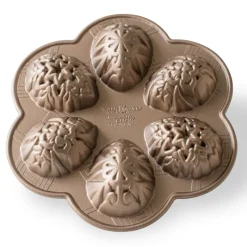 NORDIC WARE Moule Anti-adhésif|Moules À Gâteaux|Moule à Gâteaux Oeufs de Pâques (x6) Toffee