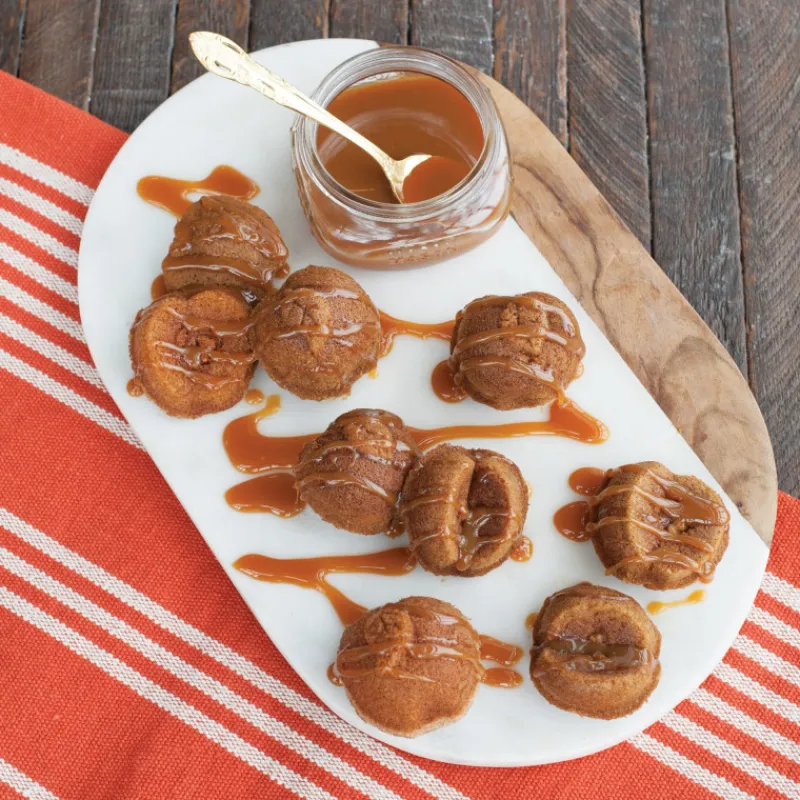 NORDIC WARE Moule Anti-adhésif|Moules À Gâteaux|Moule à Gâteaux Pommes (x14) Bronze