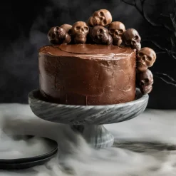 NORDIC WARE Moule Anti-adhésif|Moules À Gâteaux|Moule à Gâteaux Têtes de Mort (x20) Bronze