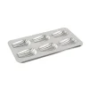 GOBEL Moule Anti-adhésif|Moules À Gâteaux|Moule 6 Madeleines XXL Fer Blanc