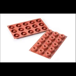 MALLARD FERRIERE Moule Silicone|Moule 15 mini donuts en silicone