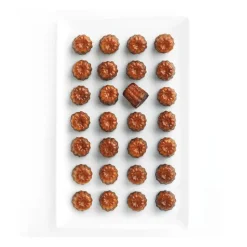 MASTRAD Moule Silicone|Moules À Gâteaux|Moule à Mini-Cannelés Silicone (x28)