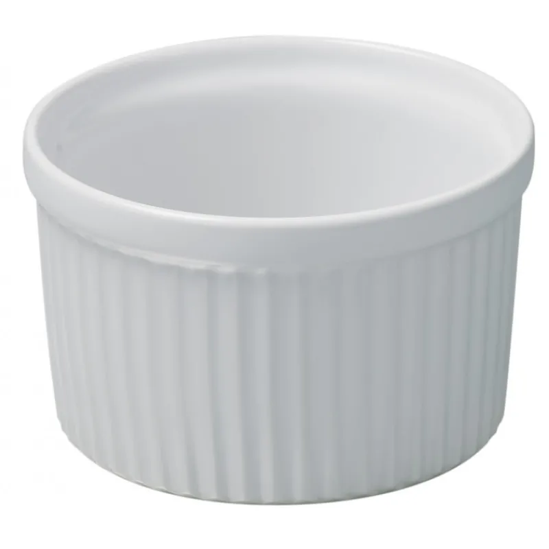 REVOL Moules À Gâteaux|Moule à Soufflé Blanc Ø 10cm French Classique