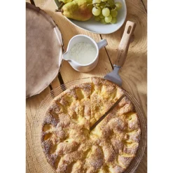 DE BUYER Moules À Gâteaux|Moule à Tarte Cannelée Inox Perforé Amovible Ø 28 cm x H 2,5 cm