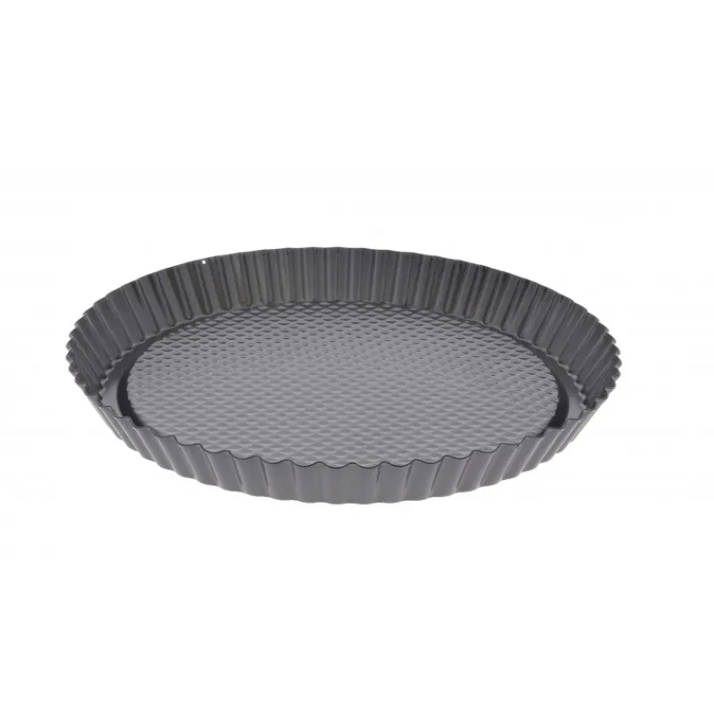 DE BUYER Moule Anti-adhésif|Moules À Gâteaux|Moule Anti Adhésif Tarte aux Fruits Frais Ø 28 cm x H 3 cm
