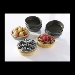 MALLARD FERRIERE Moule Anti-adhésif|Moules À Gâteaux|Moule Anti-Adhésif pour Millasson Ø7 cm (x25)