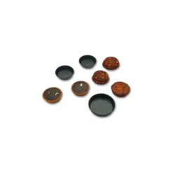 MALLARD FERRIERE Moule Anti-adhésif|Moules À Gâteaux|Moule Anti-Adhésif pour Millasson Ø6 cm (x25)