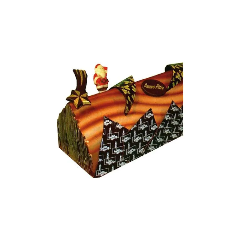 MALLARD FERRIERE Moules À Gâteaux|Moule Bûche Triangle Marbré (x12)