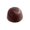 CHOCOLATE WORLD Moules À Chocolat|Moule Bonbon Chocolat Rond Strié (x32) empreintes
