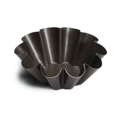 GOBEL Moule Anti-adhésif|Moule Brioche 10 Côtes 7,5 cm x H 3 cm Anti-adhésif