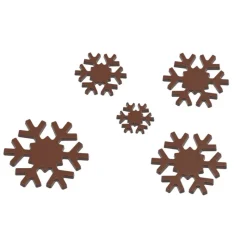 CHOCOLATE WORLD Moules À Chocolat|Moule Chocolat 5 Flocons