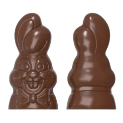 CHOCOLATE WORLD Moules À Chocolat|Moule Chocolat Aimanté Buste Lapin 20 cm