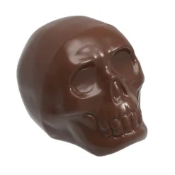 CHOCOLATE WORLD Moules À Chocolat|Moule Chocolat Aimanté Crâne Halloween 10,7 cm