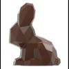 CHOCOLATE WORLD Moules À Chocolat|Moule Chocolat Aimanté Lapin Origami 17,5 cm