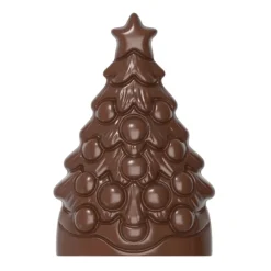 CHOCOLATE WORLD Moules À Chocolat|Moule Chocolat Aimanté Sapin de Noël 15 cm