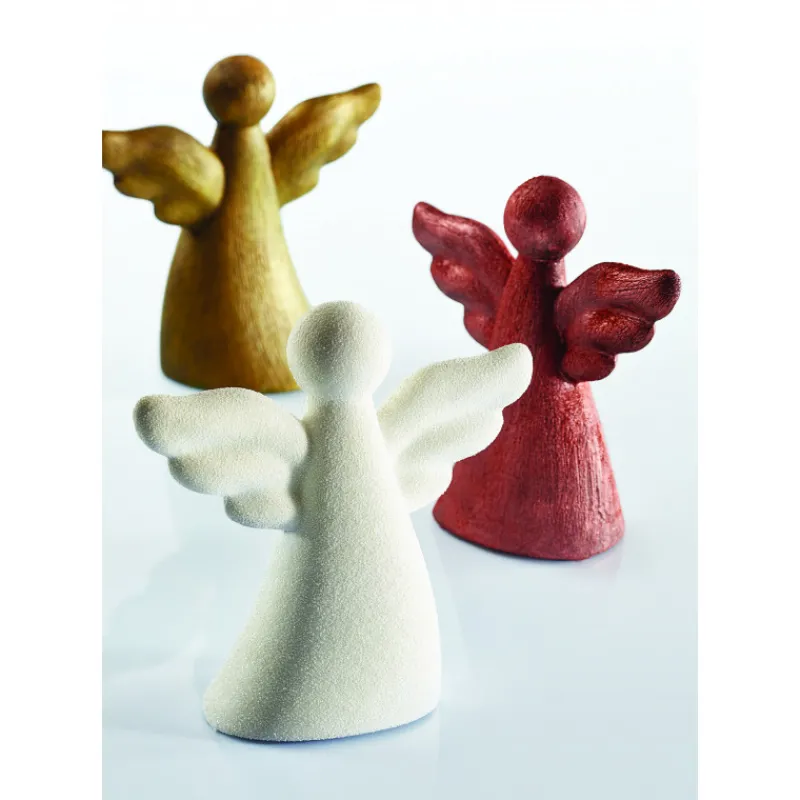 PAVONI Moules À Chocolat|Moule Chocolat Ange 15,5 x 7,5 cm x H 15 cm (x2)