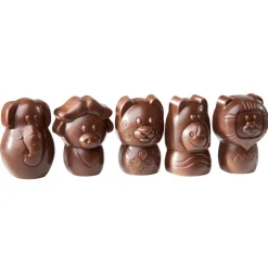 CHOCOLATE WORLD Moules À Chocolat|Moule Chocolat Animaux Savane 38,5 mm (x15)