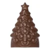 CHOCOLATE WORLD Moules À Chocolat|Moule Chocolat Arbre de Noël 9 x 5,9 cm (x4)