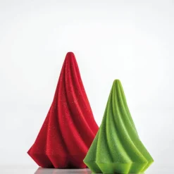 PAVONI Moules À Chocolat|Moule Chocolat Arbre Mini Twirl Ø 11,2 x H 15 cm (x2)